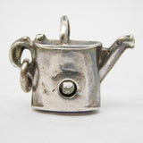 Victorian Sterling Silver Warrenpoint Stanhope Watering Can Charm Antique
