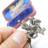 Victorian Sterling Silver Soaring Eagle Teapot or Trophy Finial c1880 London