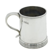 Victorian Sterling Silver Tankard Christening Mug Antique 1899 London