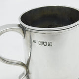 Victorian Sterling Silver Tankard Christening Mug Antique 1899 London