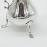 Early Georgian Sterling Silver Scrolled Foot Cream Jug Antique 1766 London