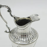 George III Sterling Silver Neoclassical Pedestal Jug Antique 1773 London