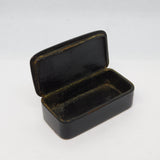 George III Papier Mache Novelty Dog & Monkey Snuff Box Antique c1780