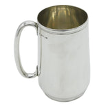 Victorian Exeter Assay Sterling Silver Pint Tankard Mug Antique 1877
