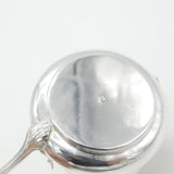 Victorian Dutch Sterling Silver Tea Strainer with Bowl Honey Bee Detail Antique