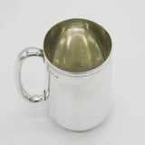 Victorian Exeter Assay Sterling Silver Pint Tankard Mug Antique 1877