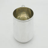 Victorian Exeter Assay Sterling Silver Pint Tankard Mug Antique 1877