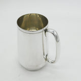 Victorian Exeter Assay Sterling Silver Pint Tankard Mug Antique 1877