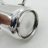 Victorian Exeter Assay Sterling Silver Pint Tankard Mug Antique 1877