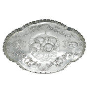 Edwardian Sterling Silver Reynolds Angels Calling Card Tray Antique 1903 Birmingham
