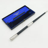 Victorian Boxed Sterling Silver & Ebony Conductor's Baton Antique 1926 London