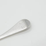 George I Britannia Silver Rat Tail Serving Spoon Antique 1717 London C. Jackson