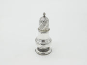 Early Georgian Sterling Silver Muffineer Sugar Caster 1769 London Robert Peaston