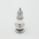 Early Georgian Sterling Silver Muffineer Sugar Caster 1769 London Robert Peaston