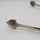 George I Sterling Silver Sprung-arm Sugar Tongs Antique c1720 Samuel Hitchcock