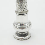 Early Georgian Sterling Silver Muffineer Sugar Caster 1769 London Robert Peaston