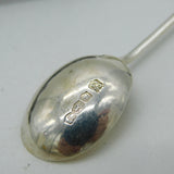 Art Deco Boxed Set of Sterling Silver Coffee Bean Teaspoons Antique Sheffield