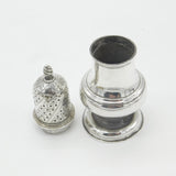 Early Georgian Sterling Silver Muffineer Sugar Caster 1769 London Robert Peaston