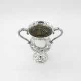 Large Victorian Sterling Silver Military Rifle Shooting Sporting Trophy 1860 London Antique