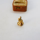 Victorian Rolled Gold Carved 'S' Bloodstone Intaglio Fob Seal c1840 Antique