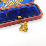 9ct Yellow Gold Little Sparrow Bird Charm or Pendant Vintage c1970
