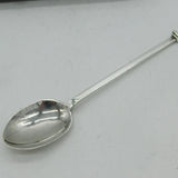 Art Deco Boxed Set of Sterling Silver Corinthian Column Teaspoons Antique