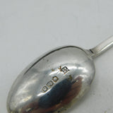 Art Deco Boxed Set of Sterling Silver Corinthian Column Teaspoons Antique