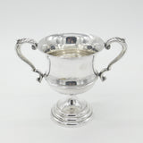 Sterling Silver Two-Handled Sporting Trophy Cup 1937 Antique Sheffield Viner's