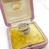 Ancient Roman Silver Double Serpent Ring circa 2nd Century Detecting Egyptian