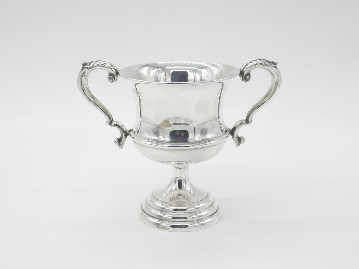 Sterling Silver Two-Handled Sporting Trophy Cup 1937 Antique Sheffield Viner's