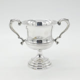 Sterling Silver Two-Handled Sporting Trophy Cup 1937 Antique Sheffield Viner's