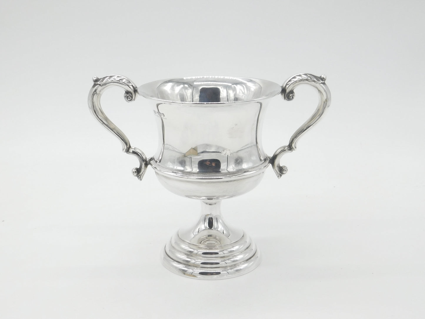 Sterling Silver Two-Handled Sporting Trophy Cup 1937 Antique Sheffield Viner's