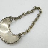 George III Miniature Silver Plated 'Elder' Berry Sauce Ticket Antique c1790