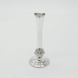 David Lawrence Sterling Silver Celtic Pattern Flower Vase 1985 Birmingham