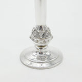David Lawrence Sterling Silver Celtic Pattern Flower Vase 1985 Birmingham