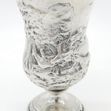 Georgian Sterling Silver Boar Hunt Pattern Goblet or Chalice 1809 London Antique