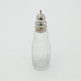 Georgian Sterling Silver & Cut Glass Sugar Caster John Wakefield c1810 London