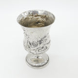 Georgian Sterling Silver Boar Hunt Pattern Goblet or Chalice 1809 London Antique