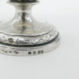 Georgian Sterling Silver Boar Hunt Pattern Goblet or Chalice 1809 London Antique