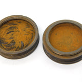 George III Bronze Charles J. Fox Medal Political Snuff Box Antique c1810