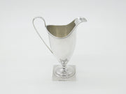 Georgian Sterling Silver Helmet Cream Jug 1786 London Antique George Burrows