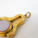 Victorian 14ct Gold, Bloodstone & Sardonyx Spinner Watch Key Fob Antique c1890
