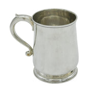 George II Sterling Silver Baluster Tankard Mug Antique 1734 London