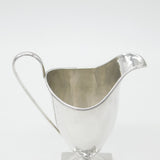Georgian Sterling Silver Helmet Cream Jug 1786 London Antique George Burrows