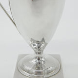 Georgian Sterling Silver Helmet Cream Jug 1786 London Antique George Burrows