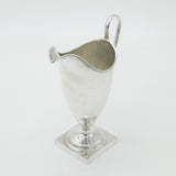 Georgian Sterling Silver Helmet Cream Jug 1786 London Antique George Burrows