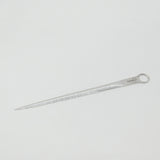 Georgian Sterling Silver Meat Skewer 1826 London James Beebe Antique