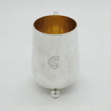 Victorian Sterling Silver Modernist Christening Mug Antique 1873 London