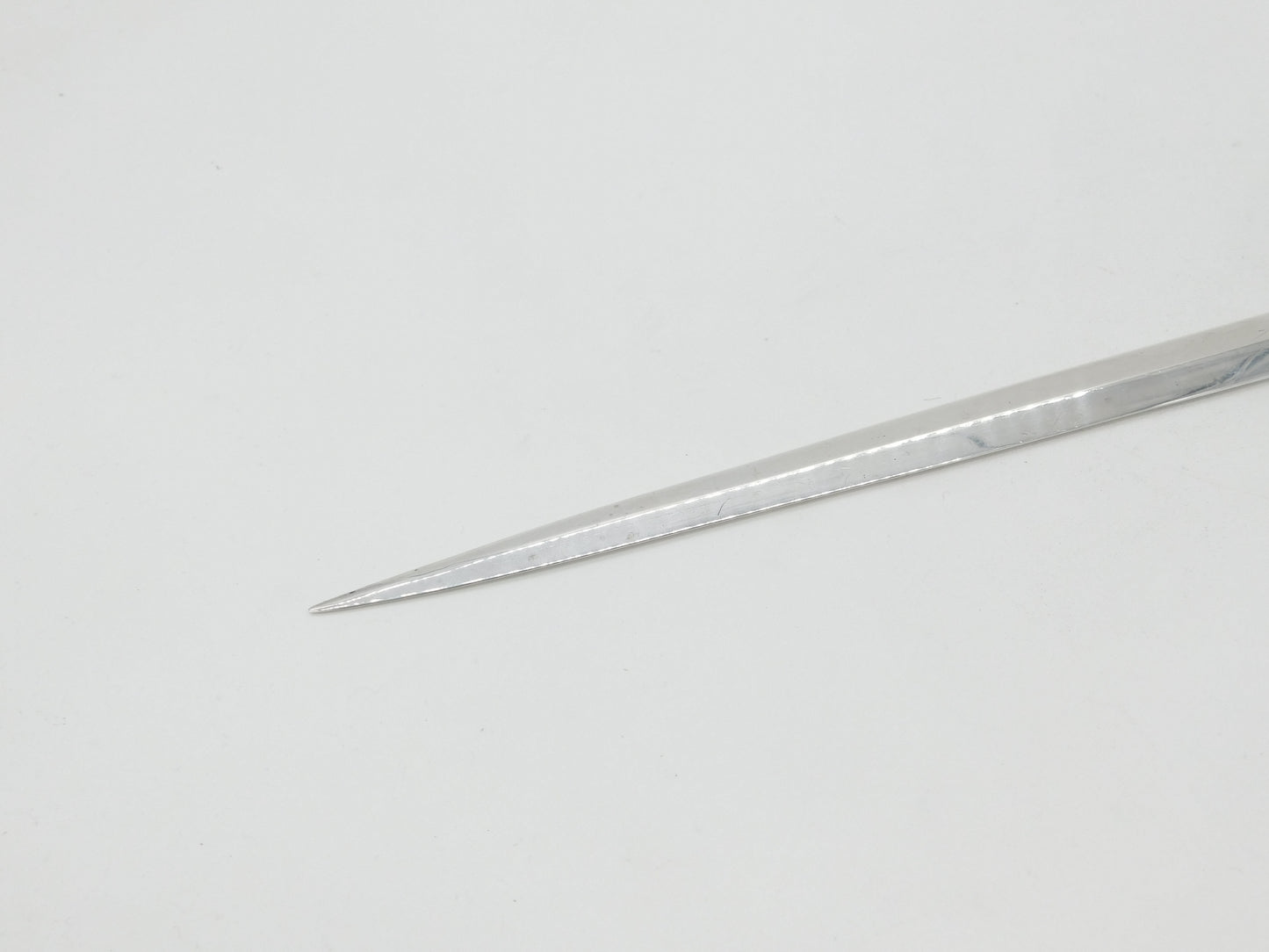 Georgian Sterling Silver Meat Skewer 1826 London James Beebe Antique