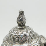 George II Sterling Silver Swan Spout Coffee Pot Antique 1749 London T. Whipham